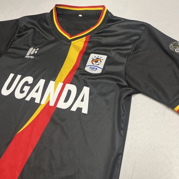 Mafro Other - Uganda Soccer Football Jersey 2018 - 2020 Black Mafro Men Size L